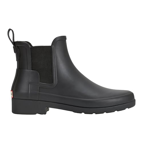 HUNTER REFINE CHELSEA BOOTS ブラック Buy Hunter women's Refined Chelsea Rain Boot, Black, 7 at Amazon.in
